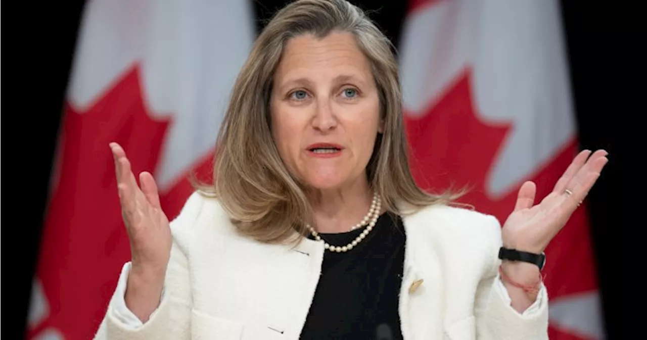 Few details from Freeland on ‘internal’ review into alleged colluders