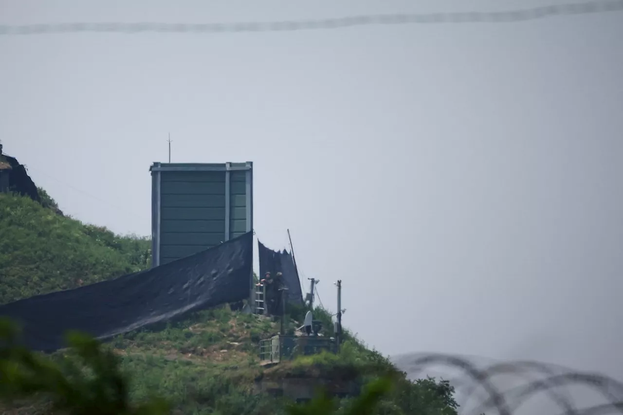 South Korean soldiers fire warning shots after North Korean troops intrude for second time this month