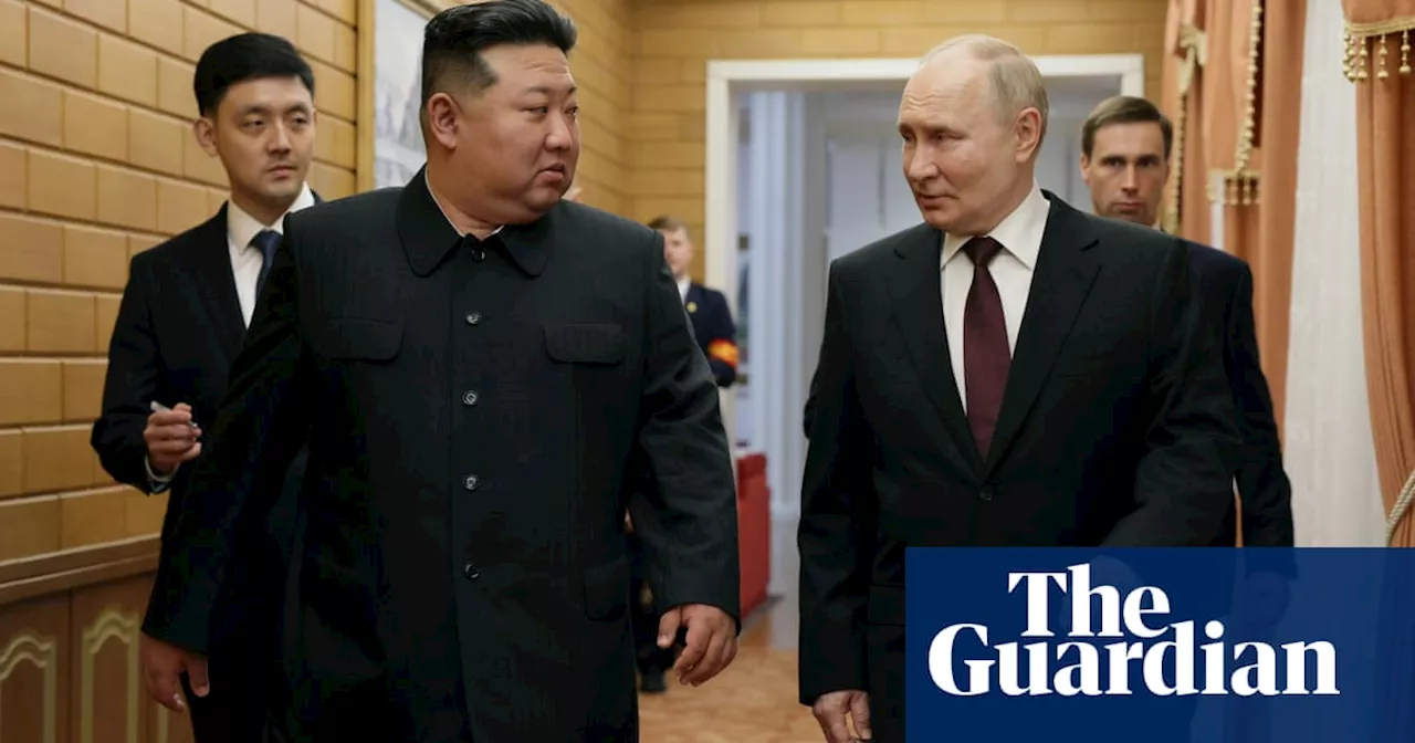 Vladimir Putin receives warm welcome in North Korea