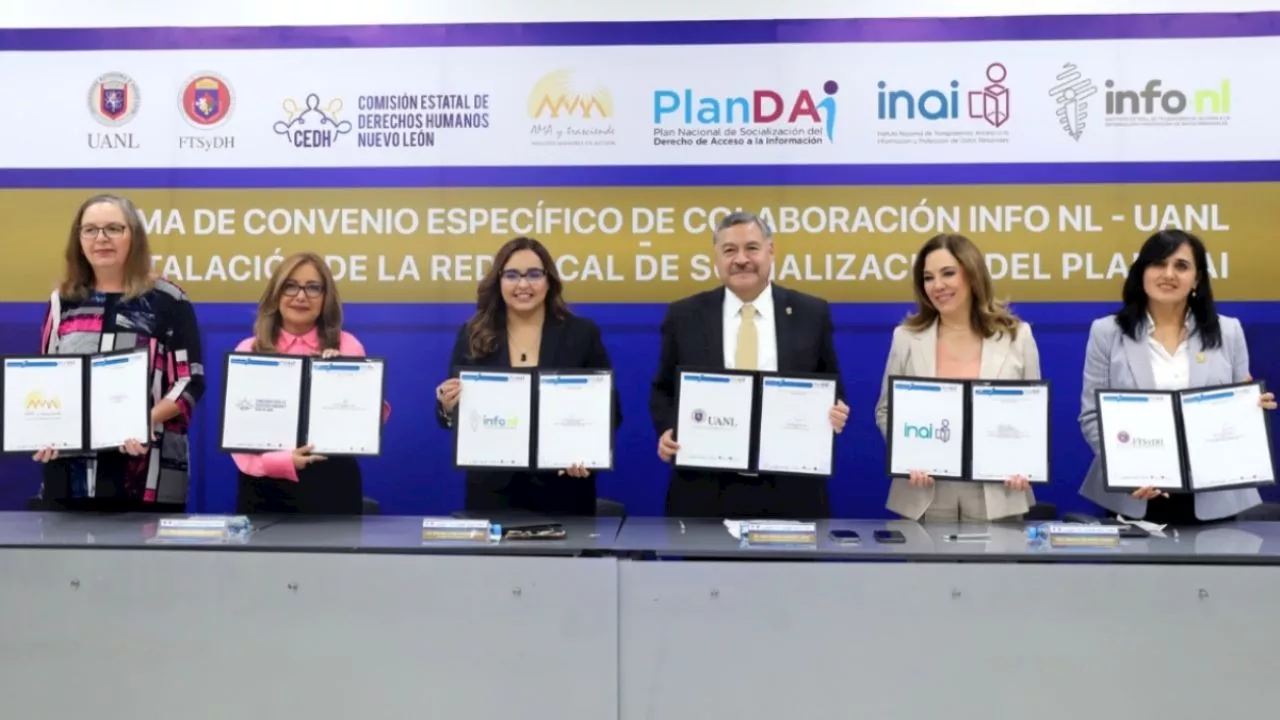 UANL e INFO NL colaboran en socialización del derecho a la información