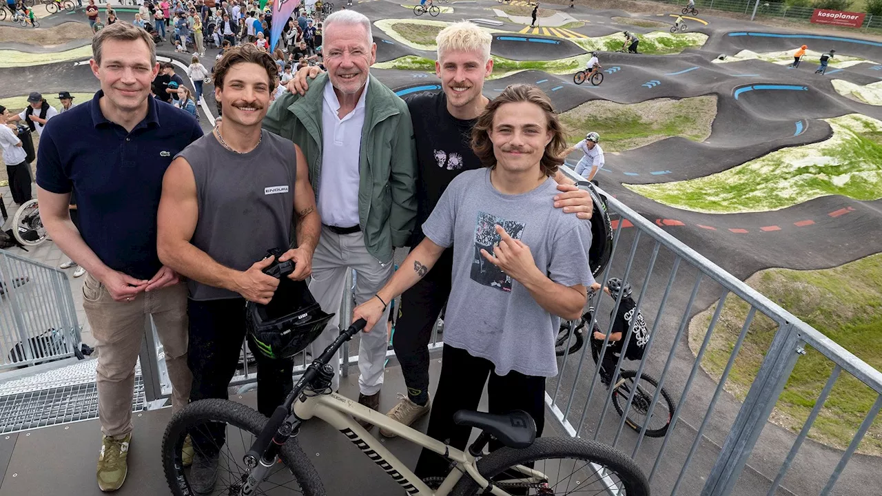 Vollgas! Neues Pumptrack-Areal in Wr. Neustadt geöffnet