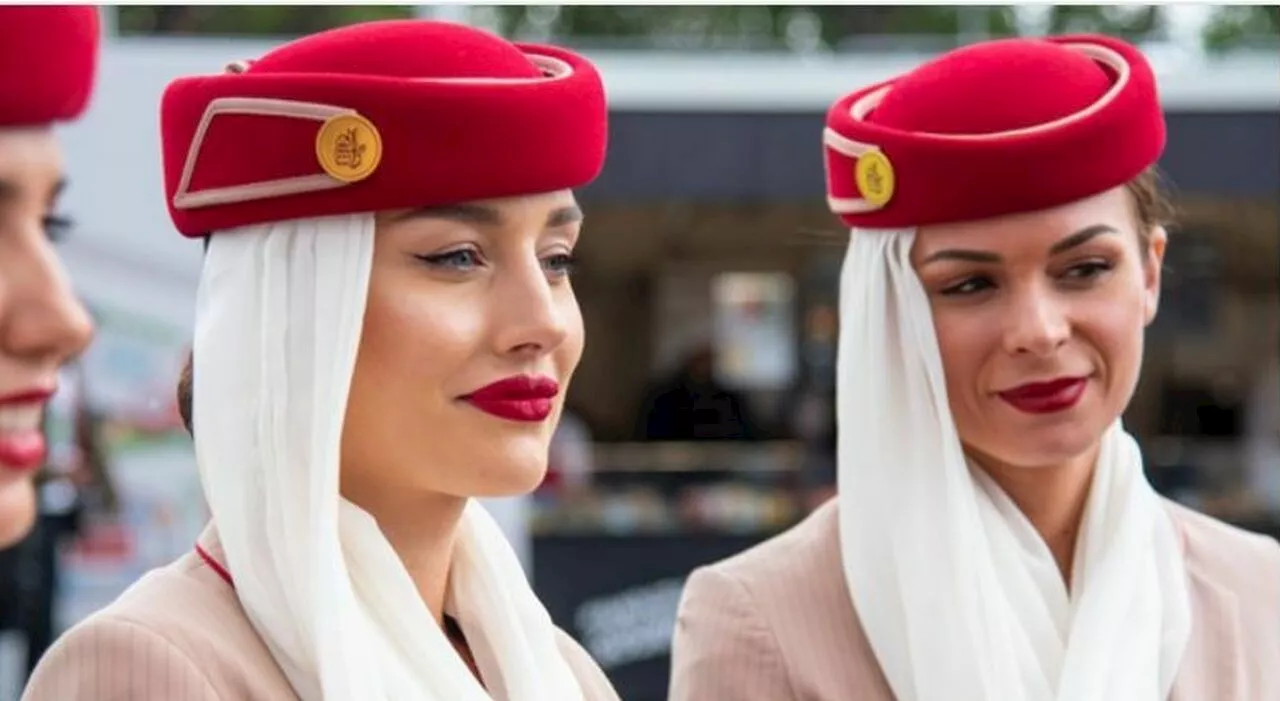 ​Emirates cerca hostess e steward, stipendio da 2.500 euro al mese, 30 giorni di ferie e sconti sui viaggi. I