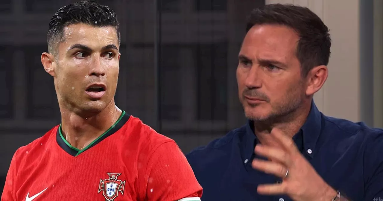 Lampard shares true feelings on Ronaldo after 'avoiding' him on holiday