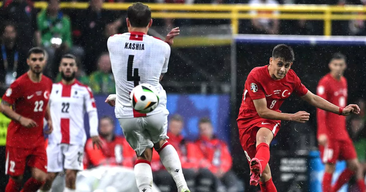 Turkey beat Georgia in a Euro 2024 match of feverish, hysterical chaos