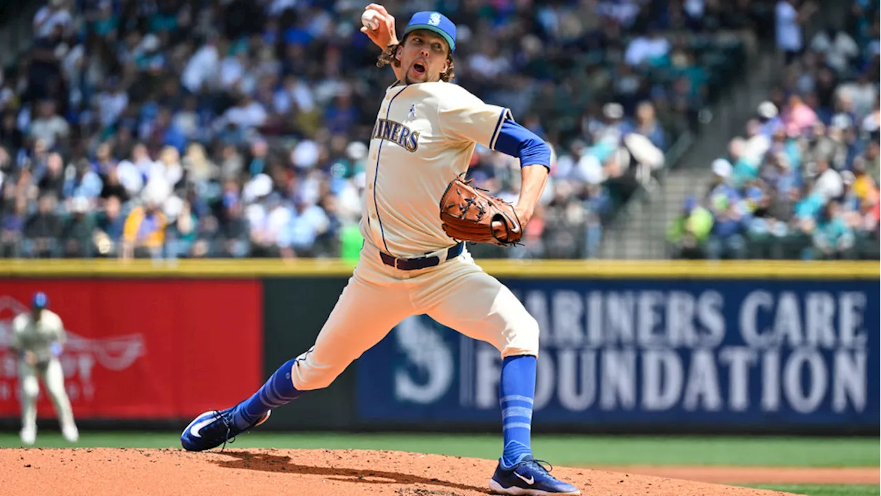 Logan Gilbert strikes out 9 and surging Mariners sweep Rangers 5-0