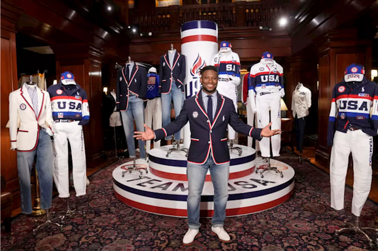 Ralph Lauren goes with basic blue jeans for Team USA's opening Olympic ceremony uniforms