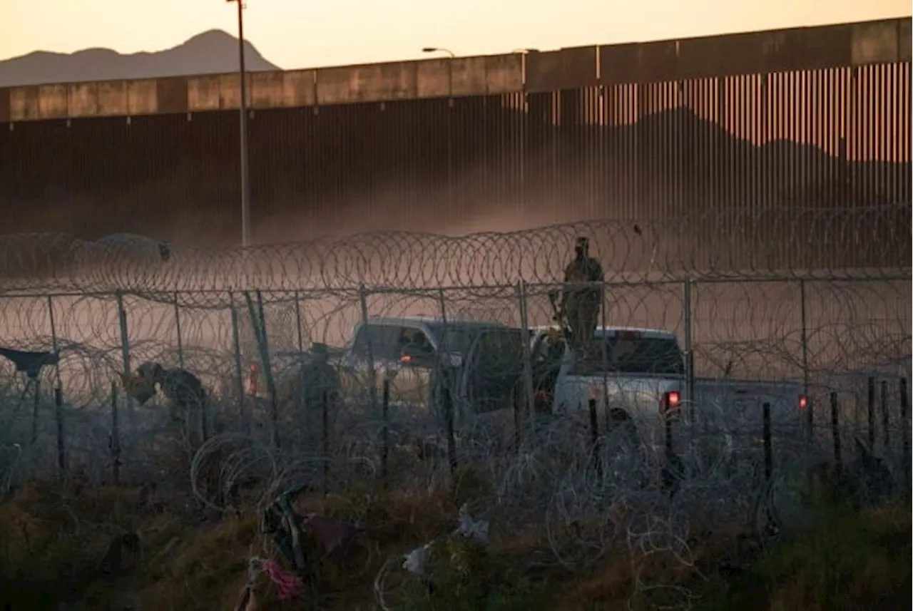 Texas National Guard is shooting pepper balls to deter migrants at the border