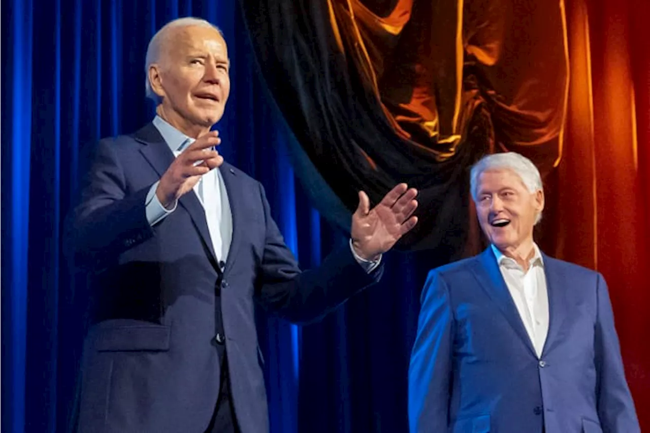 Biden's reelection campaign raises $40 million in five days including $8 million with Bill Clinton