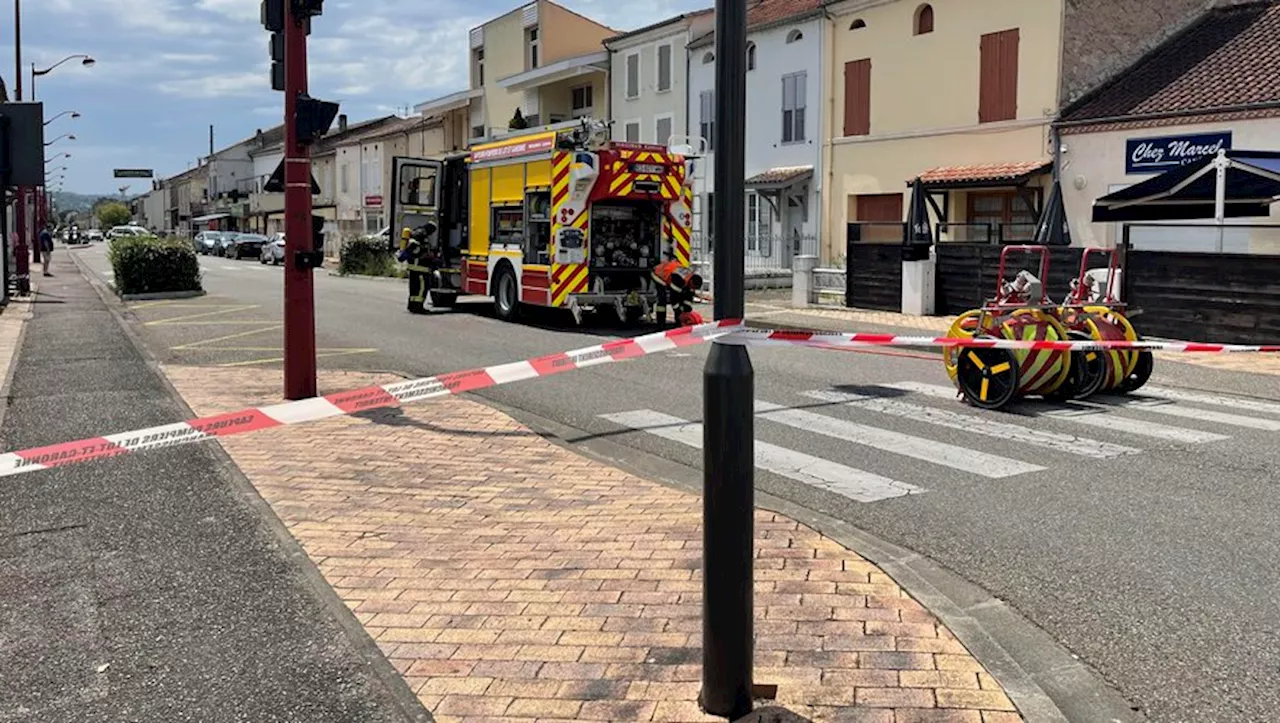 Villeneuve-sur-Lot : une fuite de gaz avenue du Général-de-Gaulle