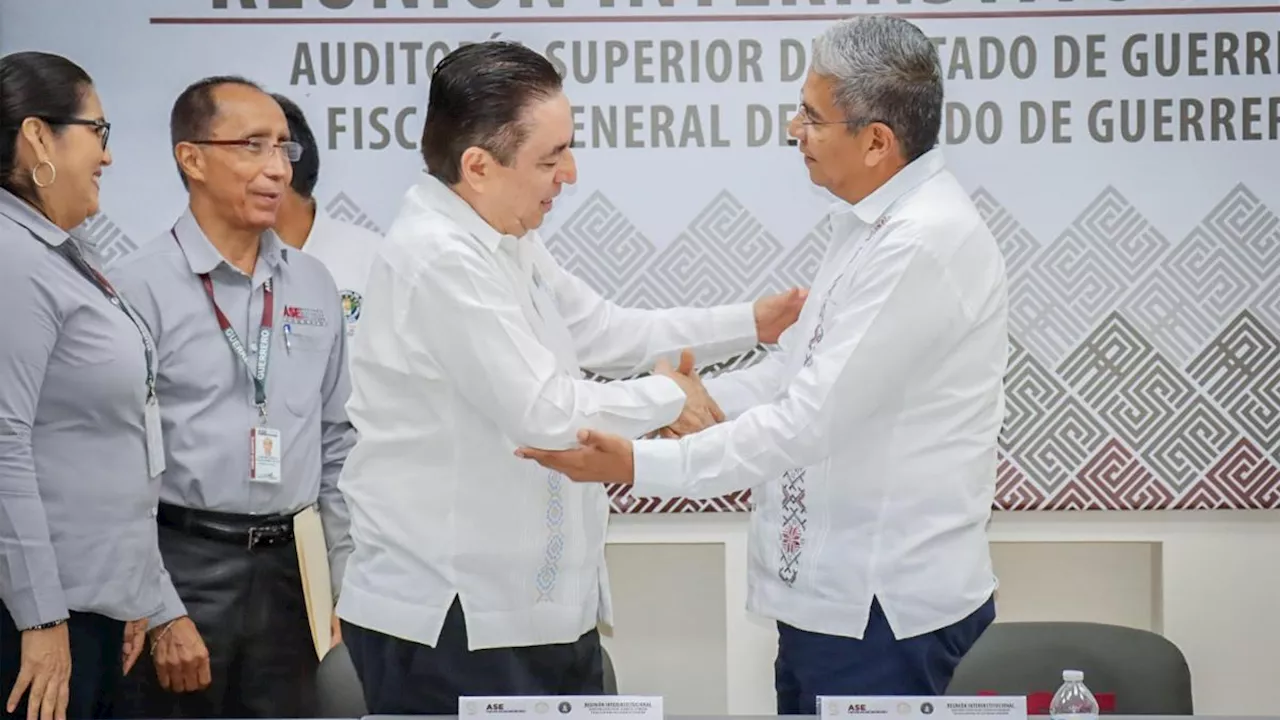 Fiscal de Guerrero, Zipacná Jesús Torres Ojeda, destaca reunión con titular de la Auditoría Superior local