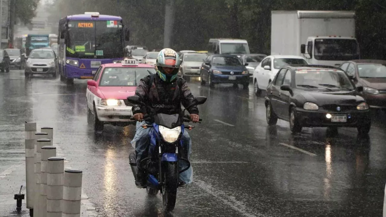 Fechas en las que se esperan fuertes lluvias, granizo y tormentas eléctricas en CDMX