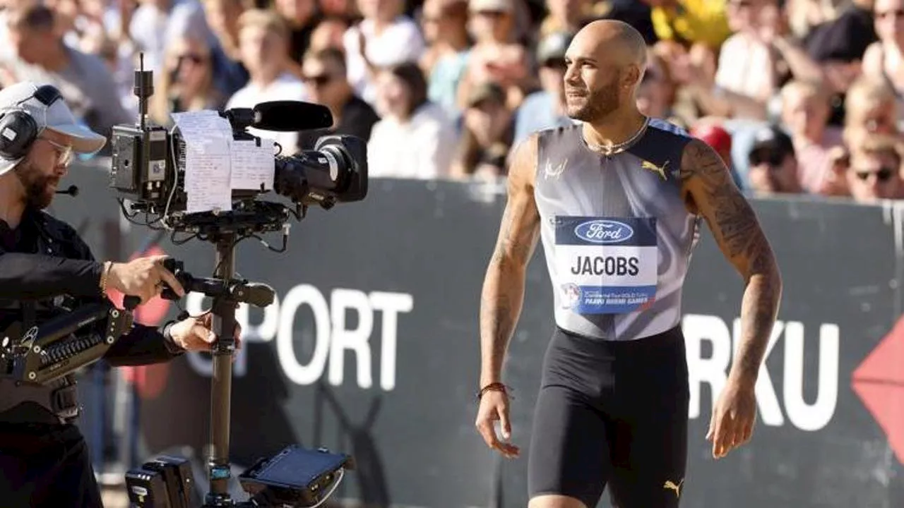 Atletica: Jacobs vince i 100 metri a Turku in Finlandia in 9”92