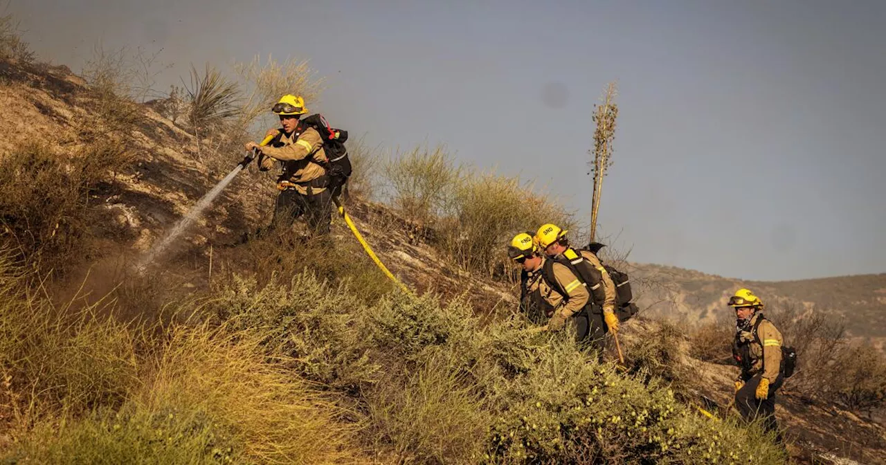 California wildfires grow amid warm temperatures, gusty winds