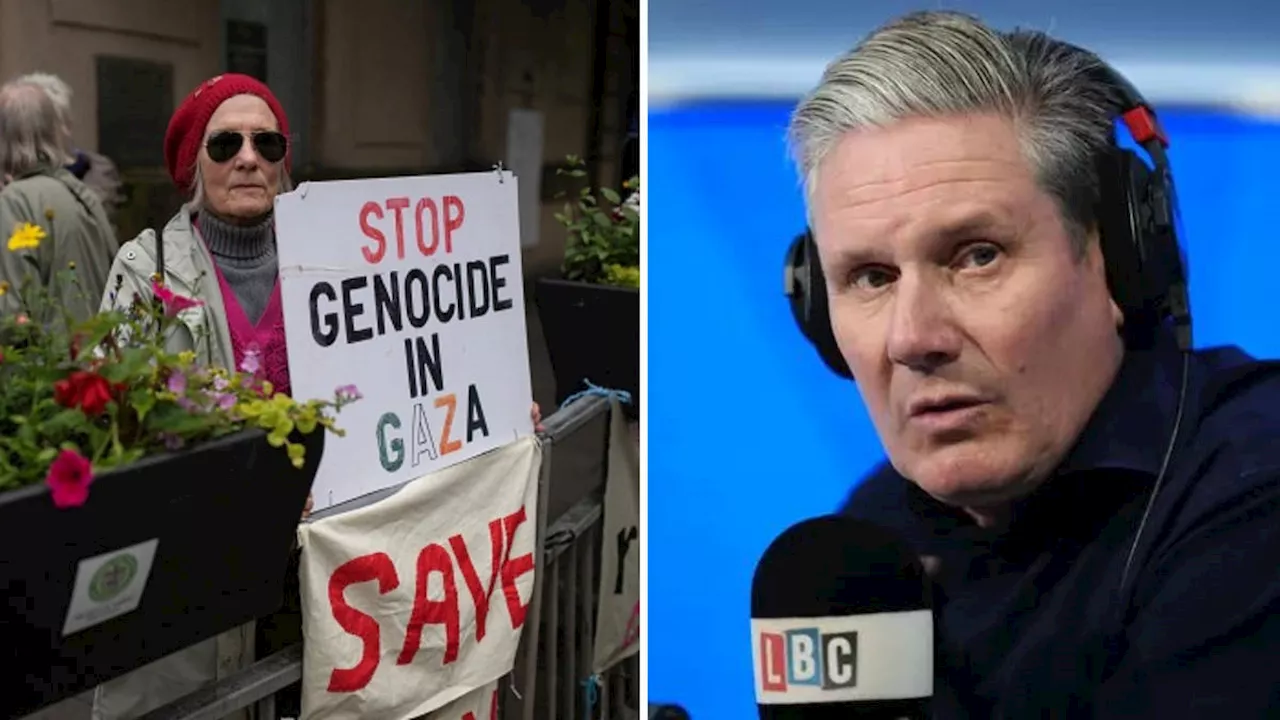 Starmer says he would take 'full part' in resolving Israel Gaza conflict, pledging to recognise Palestine...