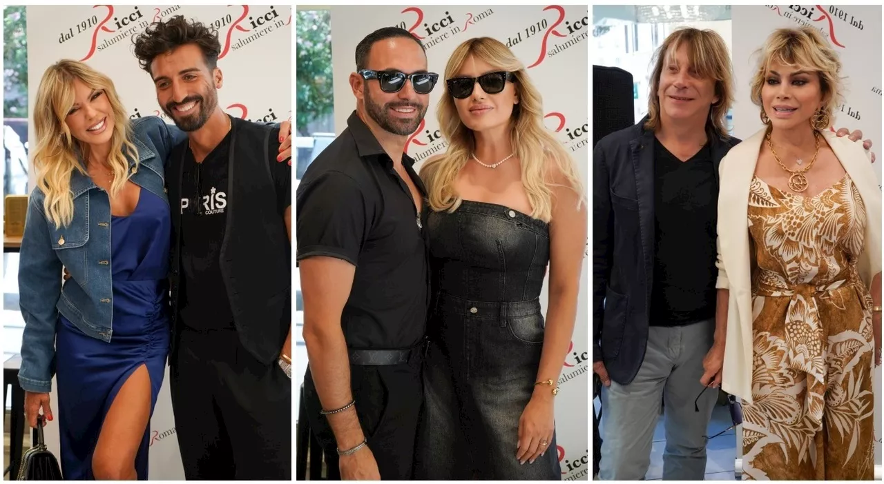 Matilde Brandi ritrova Samuel Peron: la festa al Summer cocktail romano con Manila Nazzaro, Claudia Gerini e t