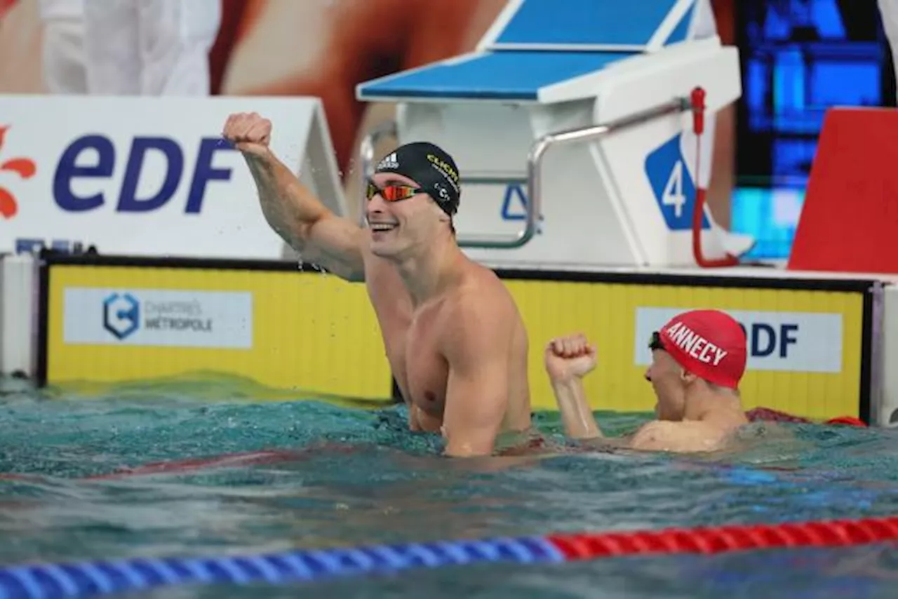 Maxime Grousset et Rafael Fente Damers qualifiés pour les JO sur 100 m nage libre