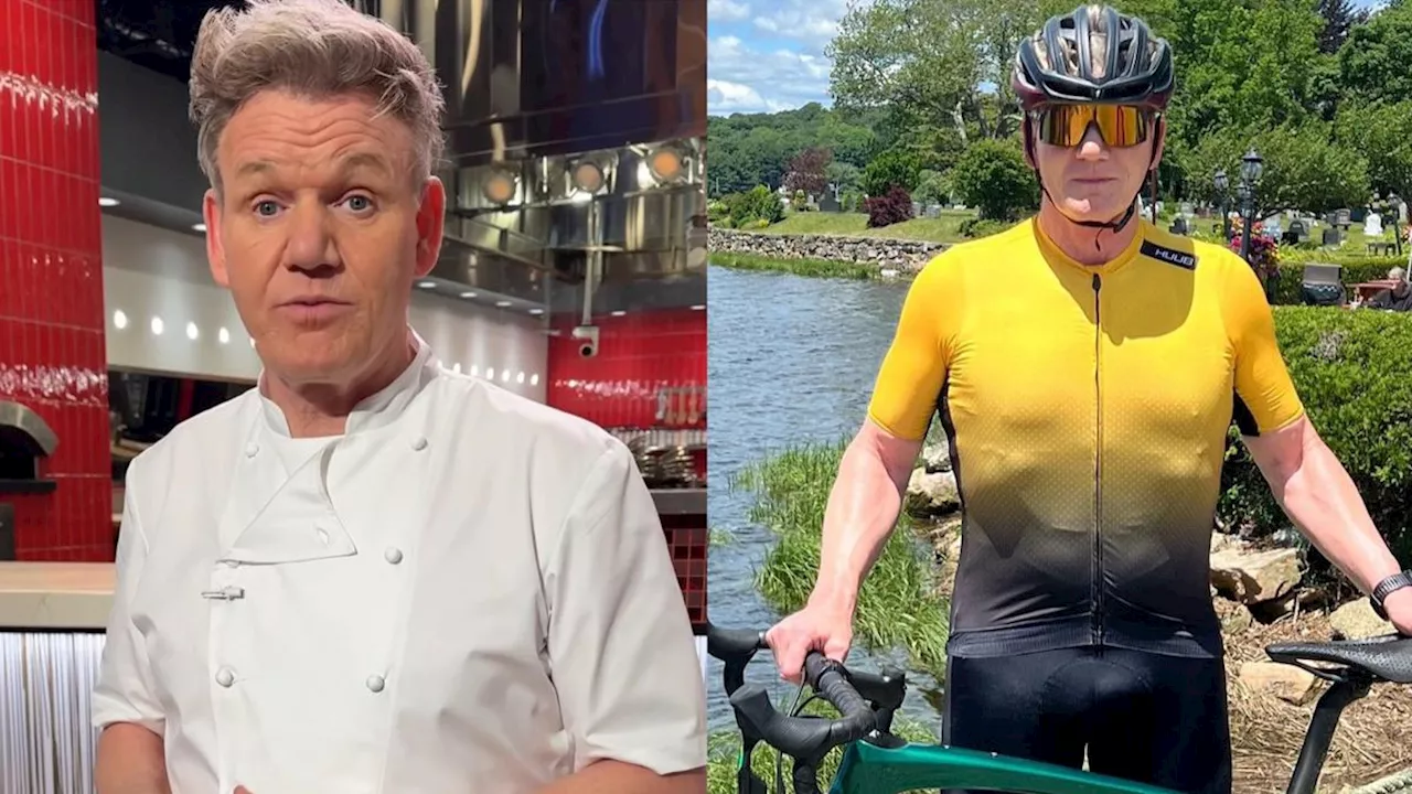 Gordon Ramsay Kecelakaan Saat Bersepeda, Ingatkan Pentingnya Pakai Helm