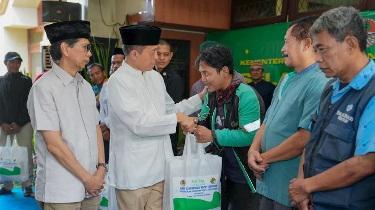 Kementerian LHK: Ibadah Kurban Momen Saling Menguatkan, Memberikan Semangat antara Sesama