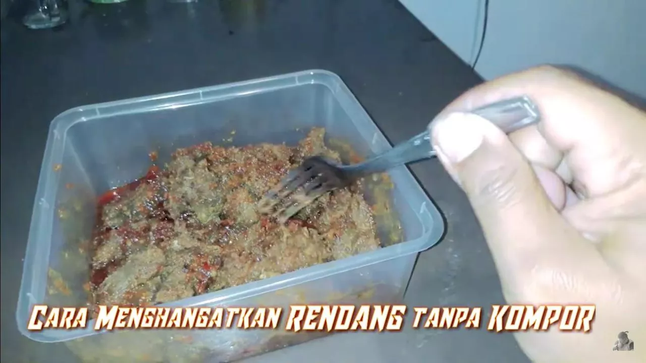 Tidak Perlu Microwave atau Kompor, Ini Trik Hangatkan Rendang Agar Tidak Basi sampai Berhari-hari