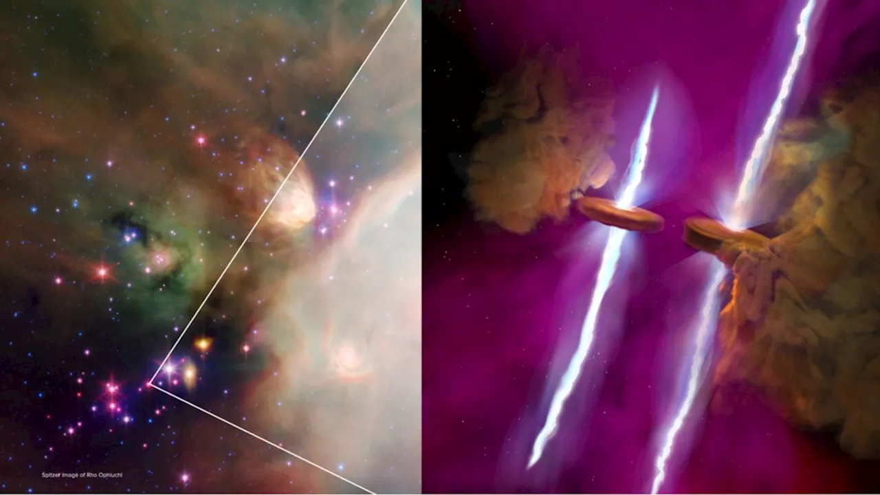 James Webb telescope reveals long-studied baby star is actually 'twins' — and they're throwing identical tantrums