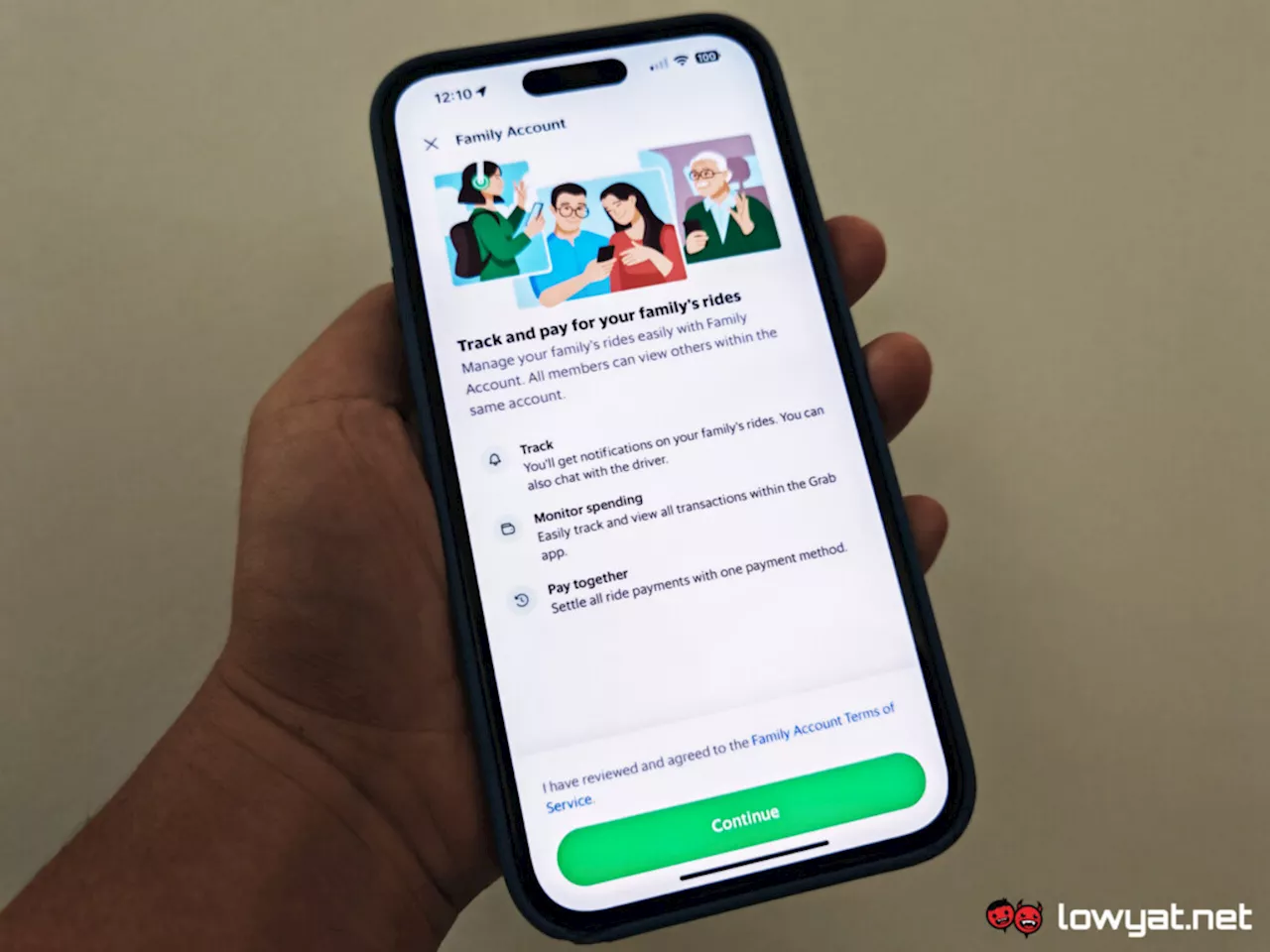 Grab Brings Family Account To Malaysia; Lets You Pay For Family Members, Track Location