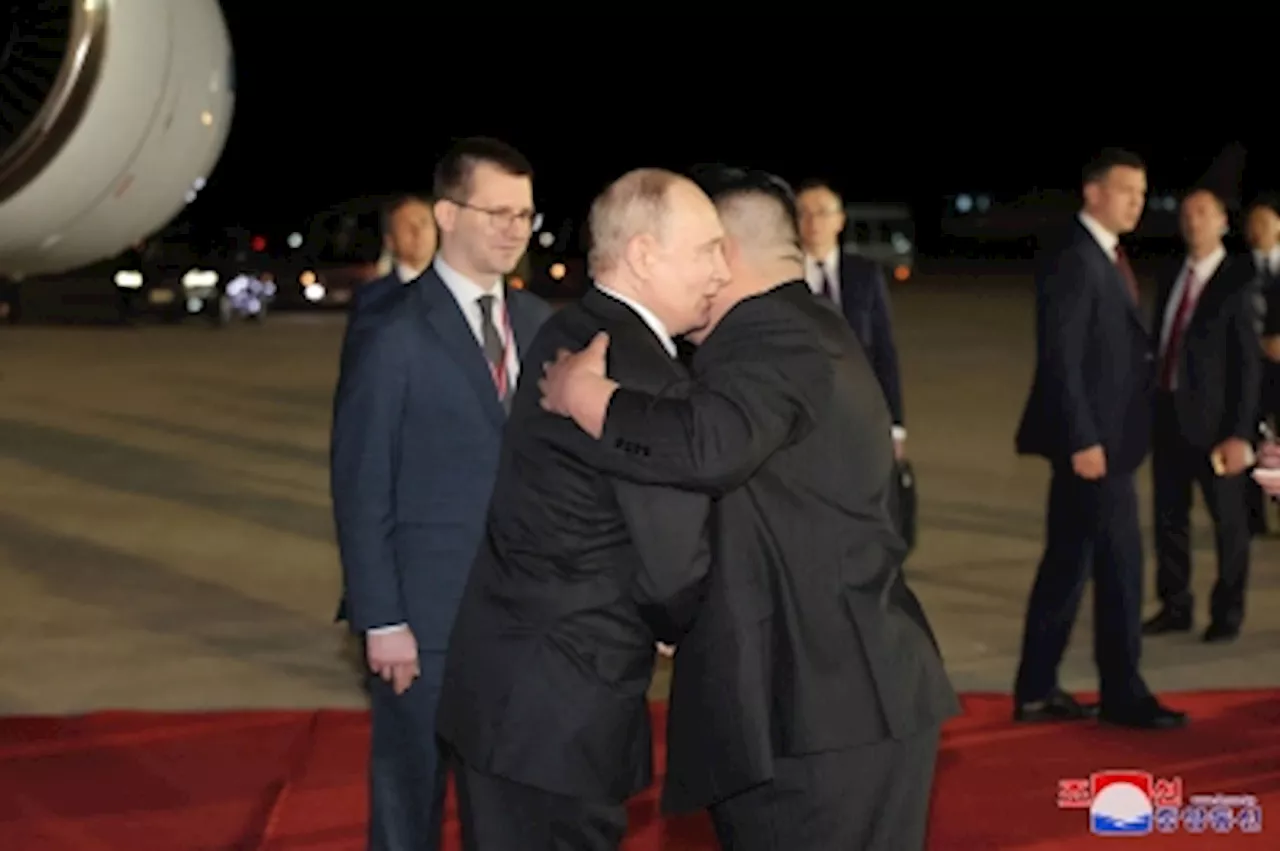 Putin hails N. Korea’s support for Ukraine war as he lands in Pyongyang