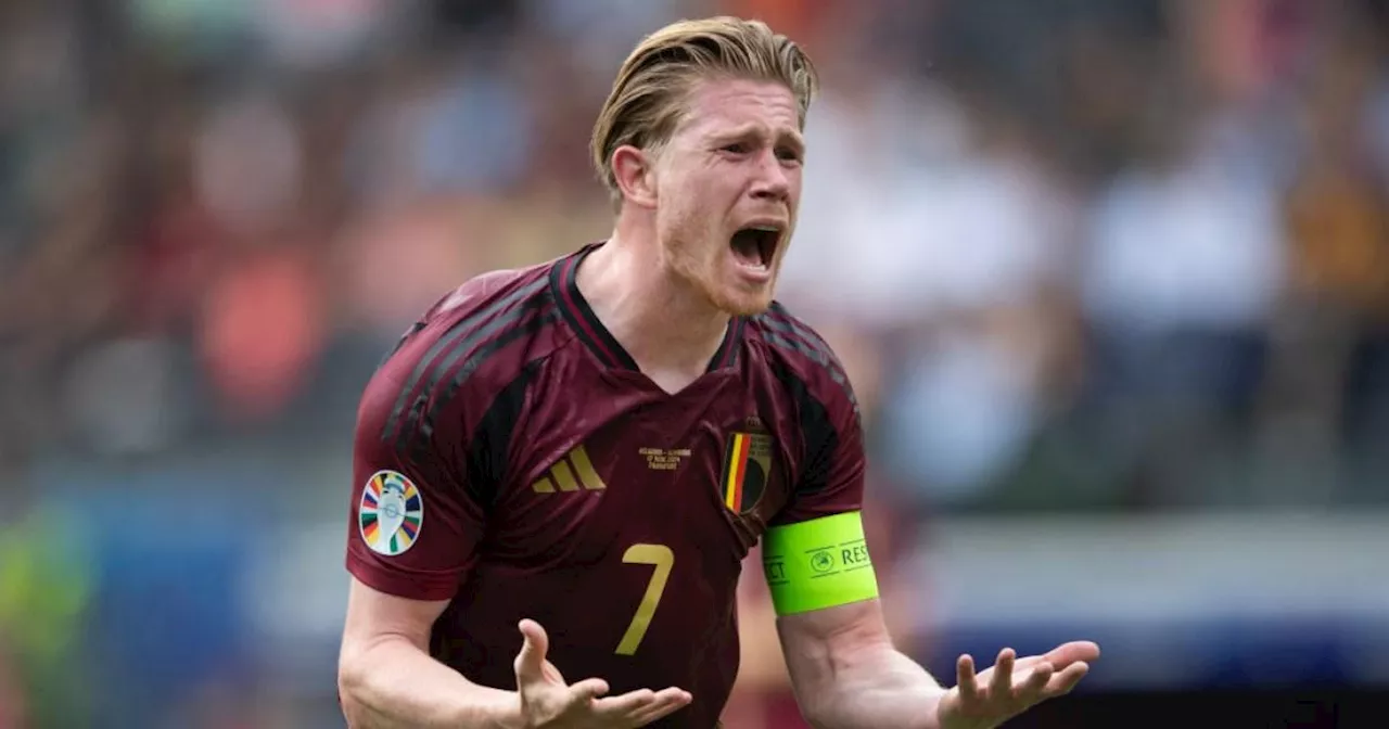 Kevin De Bruyne storms out of interview after Belgium Euro 2024 defeat