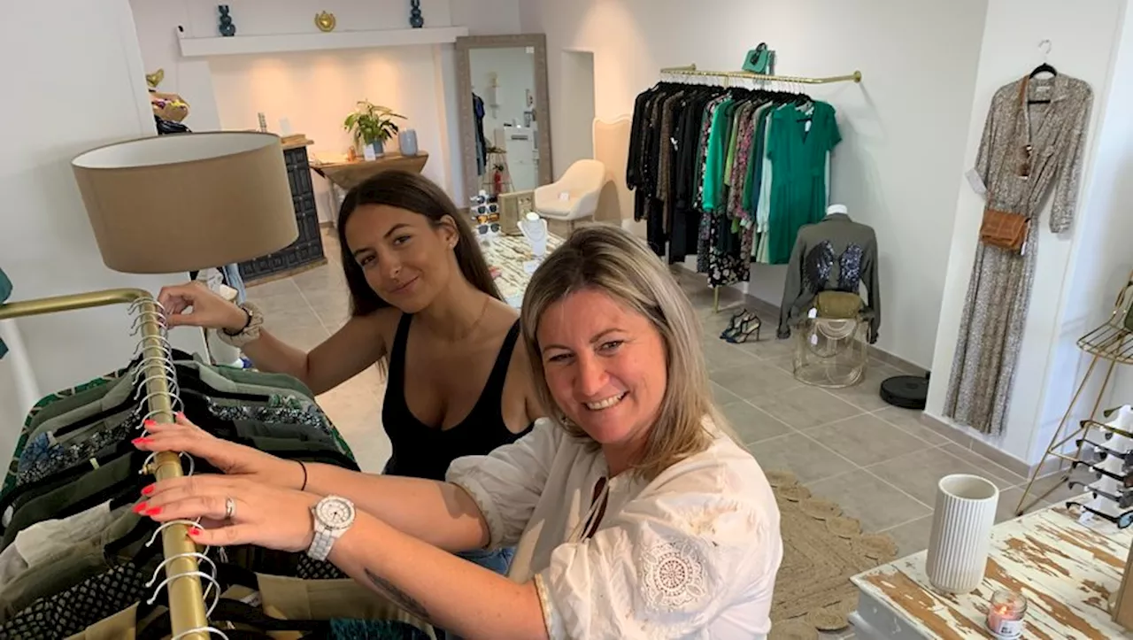 Agde : place Jean-Jaurès, la boutique de Marie-Laure Corréard a trouvé sa clientèle