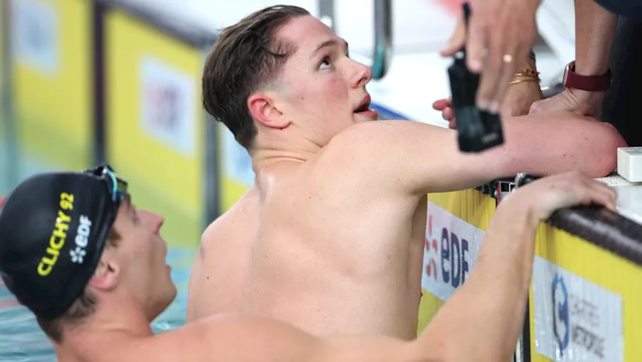 Le nageur Rafael Fente Damers se déboite l’épaule en célébrant sa qualification olympique