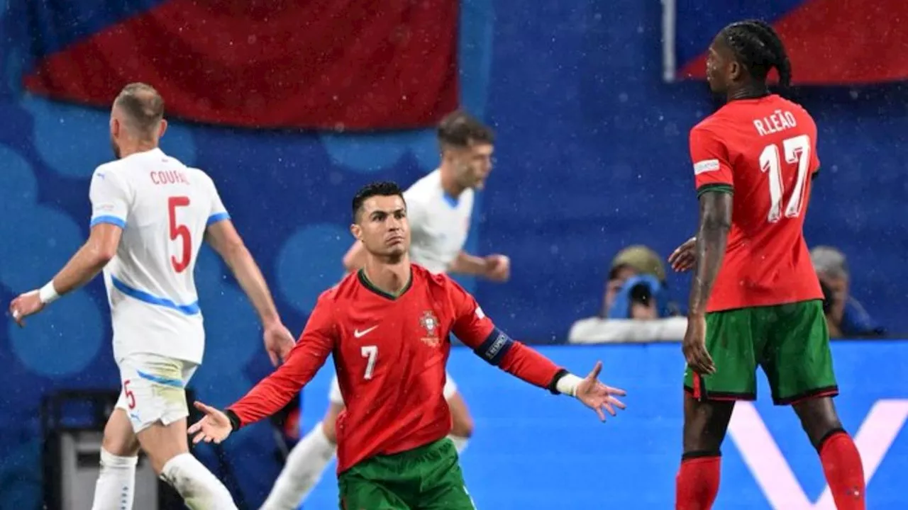 República Checa y Portugal igualaron 1-1 en el debut de la Eurocopa