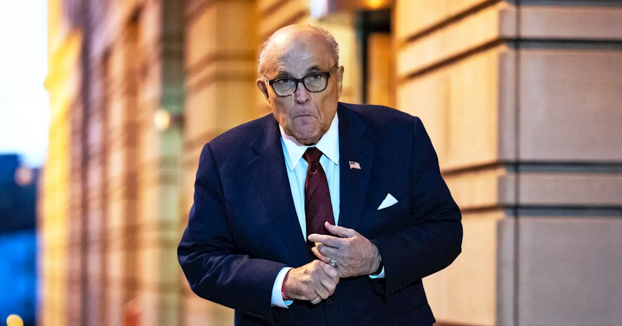 Rudy Giuliani’s bankruptcy proceedings are not going well