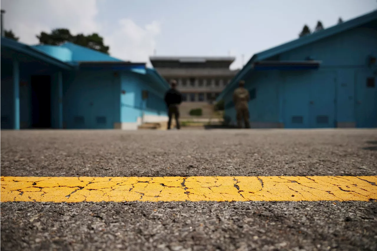 Südkoreanische Soldaten geben Warnschüsse an Grenze ab