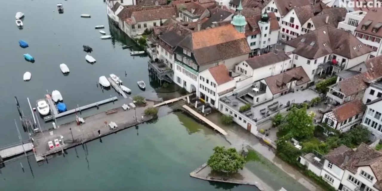 Hochwasser: Jetzt fliesst auch noch Schmelzwasser in den Bodensee