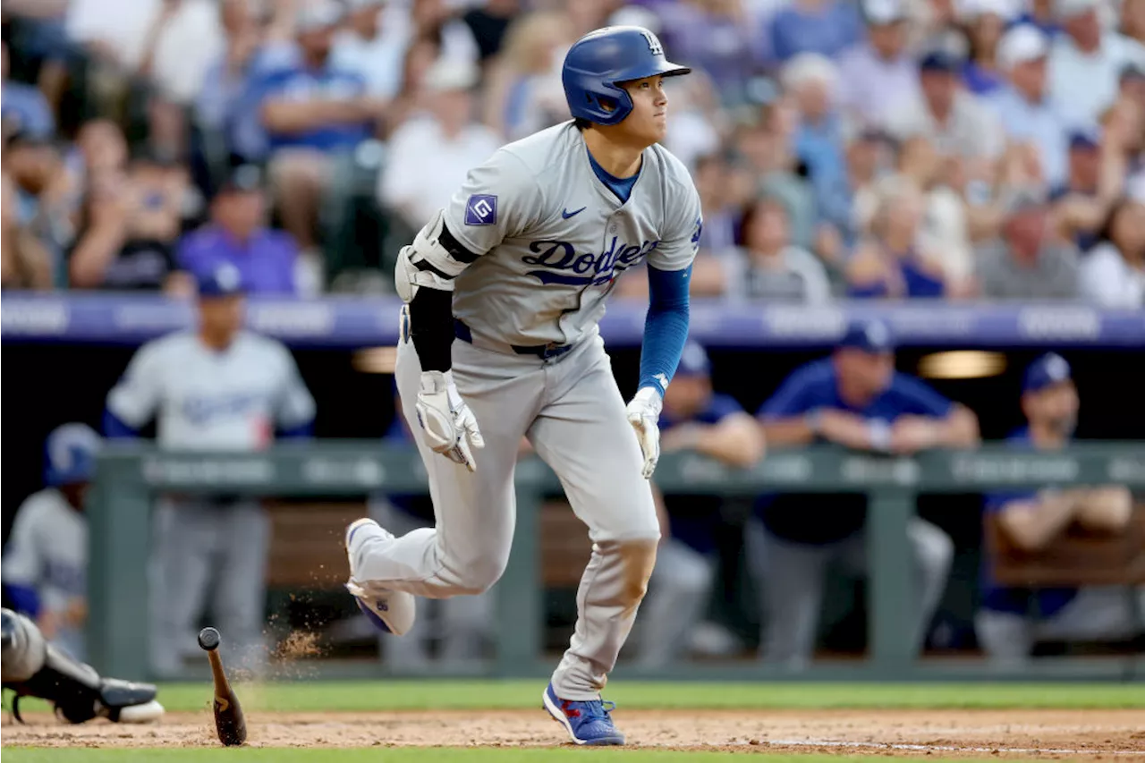 Shohei Ohtani leads Dodgers in 9-5 win over the Rockies