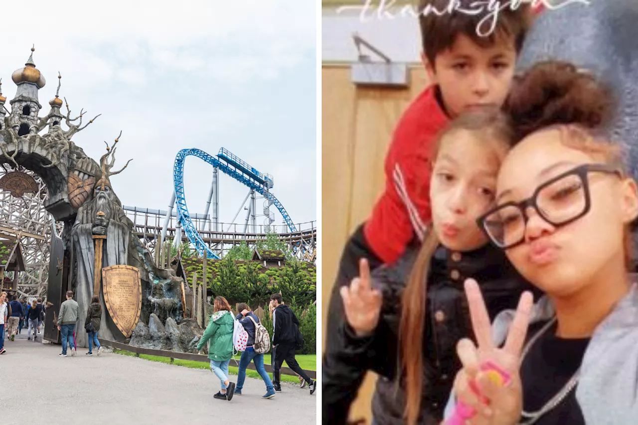 Urgent search for three children missing after day out at theme park