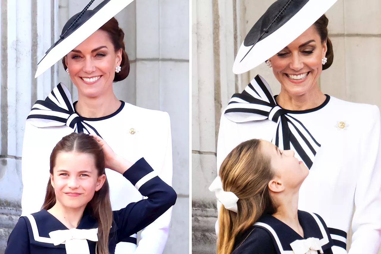 Princess Charlotte and Princess Kate's Balcony Moment Goes Viral