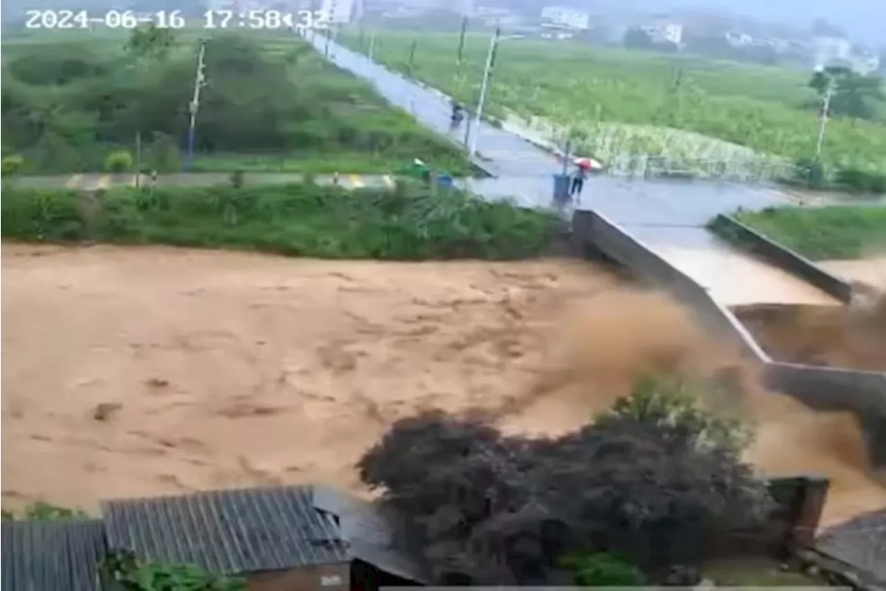 Doden en vermisten na overstromingen in China