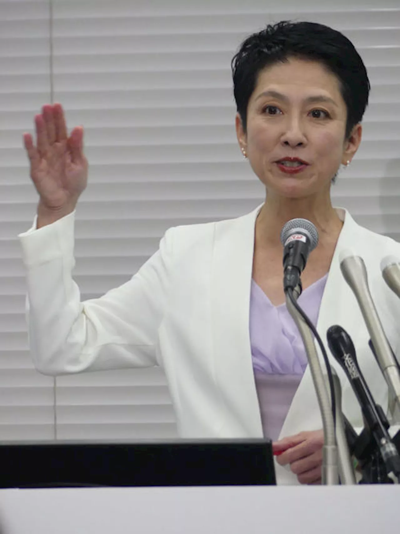 蓮舫氏「本物」ぶつけた、小池百合子知事「子育て支援」拡充訴え 都知事選同日公約発表