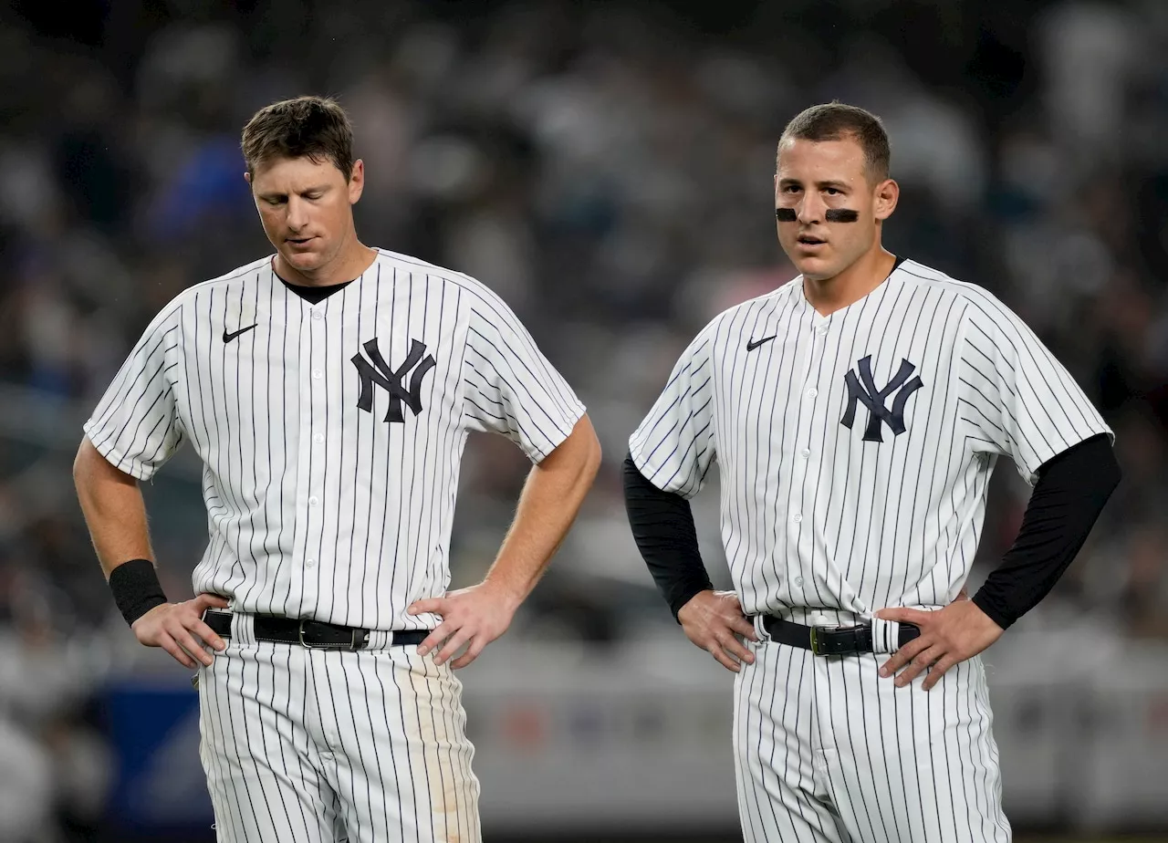 Yankees have these 4 options at 1st base with Anthony Rizzo headed to injured list (UPDATE)