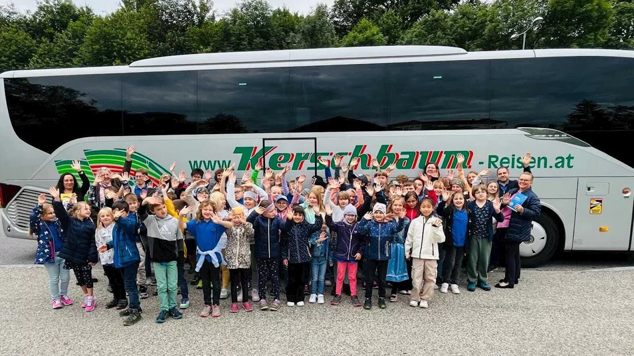 Rotarier erfüllten Wunsch der Volksschüler aus Zwettl