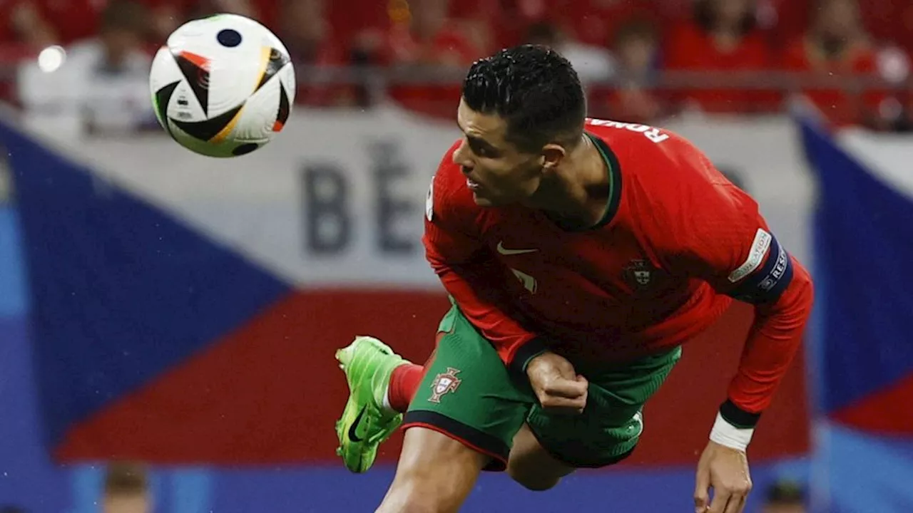 Ronaldo meest dreigend voor Portugal • Tsjechië houdt goed stand