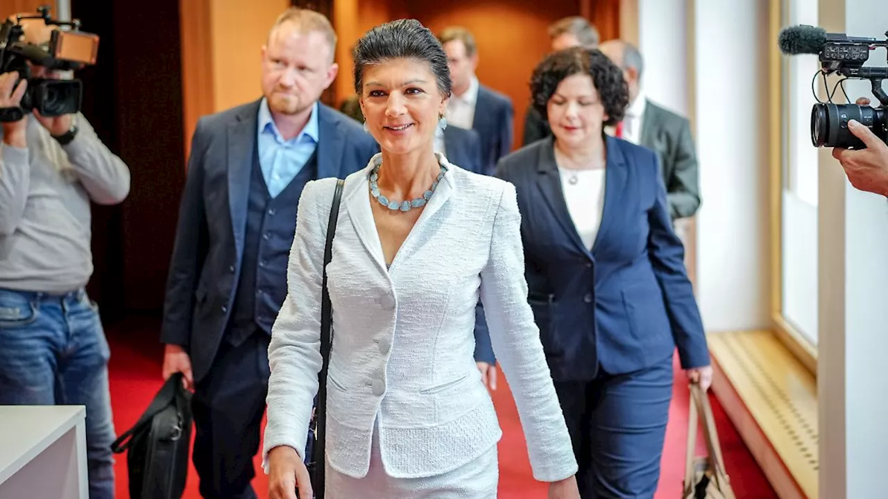 Landtagswahlen Thüringen Soll Die Wagenknecht Partei Mitregieren Beim