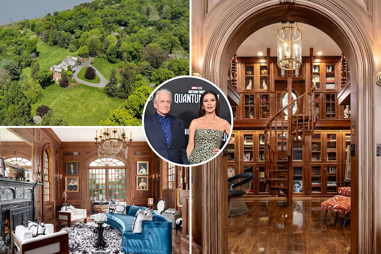 Catherine Zeta-Jones and Michael Douglas saying goodbye to ritzy $12M New York estate