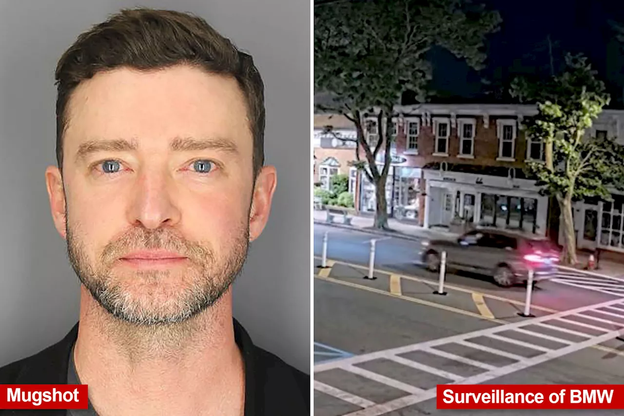 Justin Timberlake's mugshot reveals singer's bloodshot, glassy eyes moments after DWI arrest in Hamptons