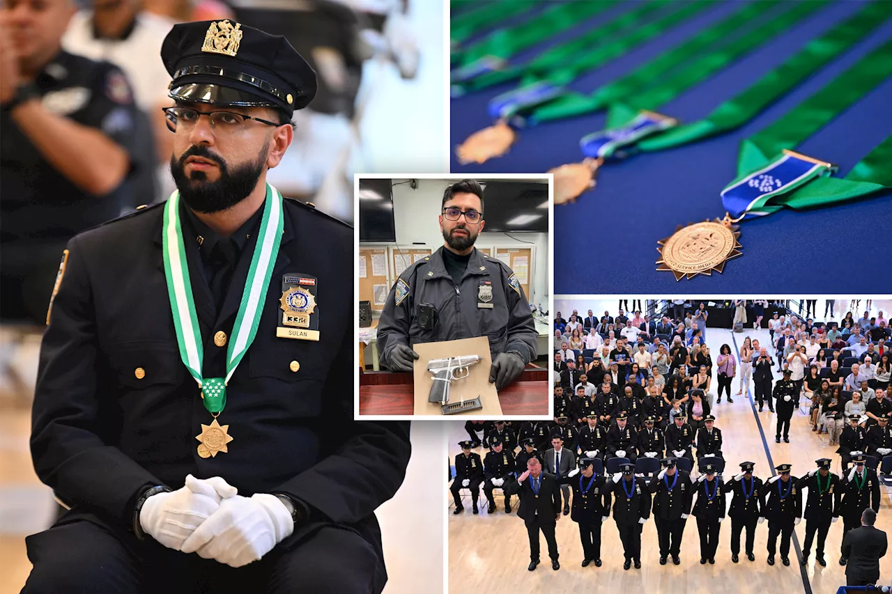 NYPD 'super rookie' awarded Medal of Honor for gunning down career criminal cop killer