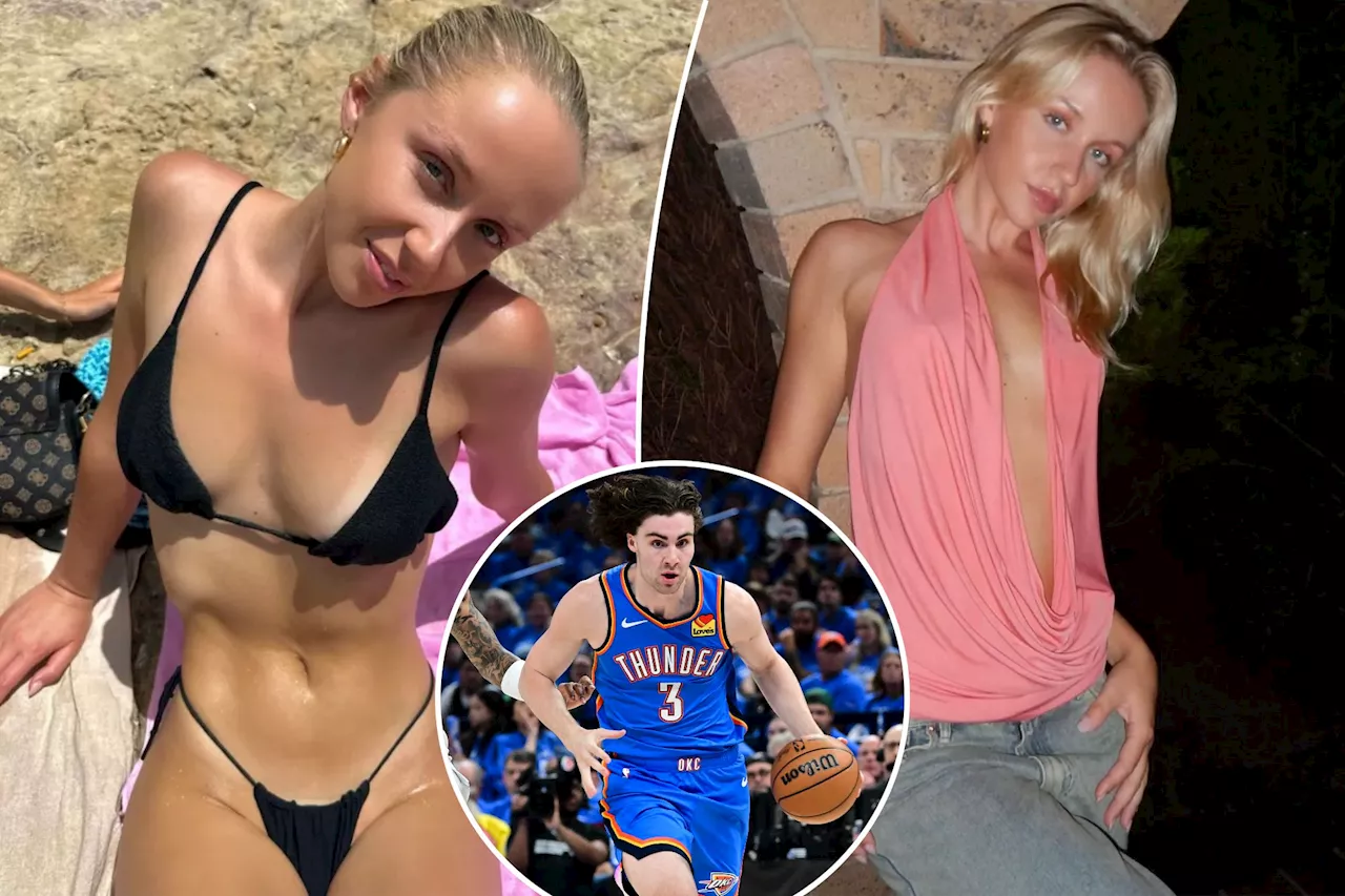 Thunder's Josh Giddey photographed with model after underage controversy