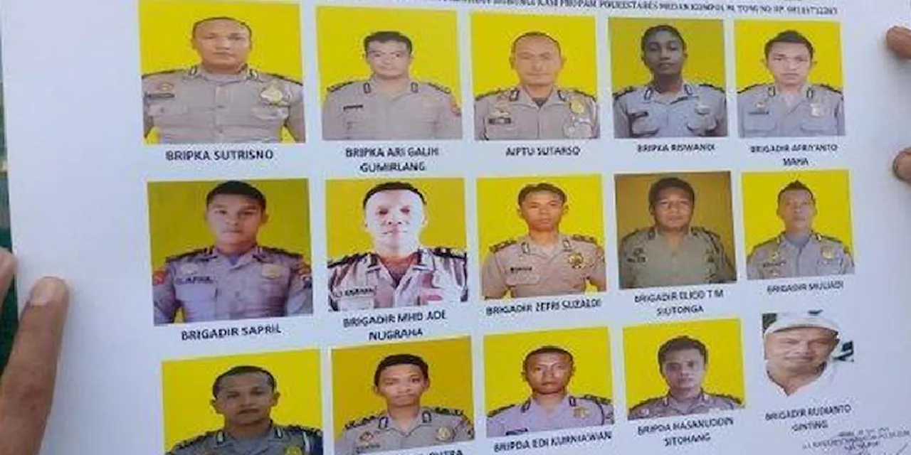 Desersi dan Terlibat Perampokan, 15 Personil Polrestabes Medan Masuk DPO