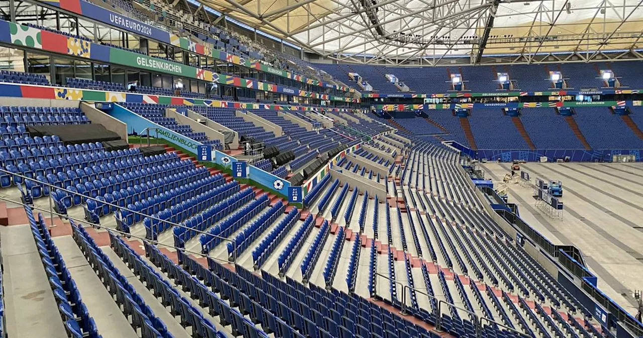 EM 2024: Fan übernachtet bei EM in Schalker Arena?​