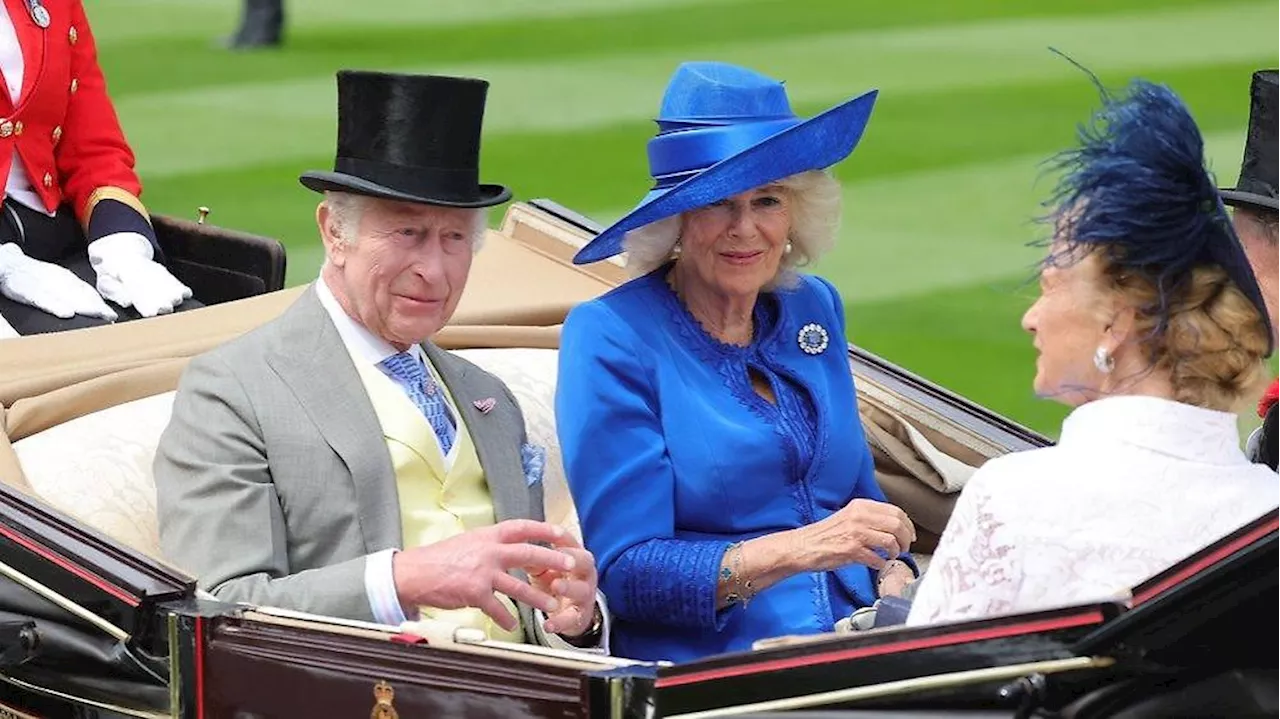 Charles und Camilla zeigen sich am Eröffnungstag von Royal Ascot