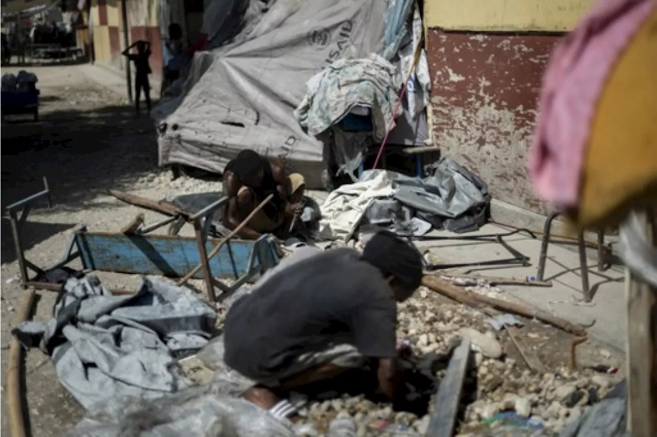 Près de 600.000 déplacés en Haïti, +60% en trois mois, selon l'ONU